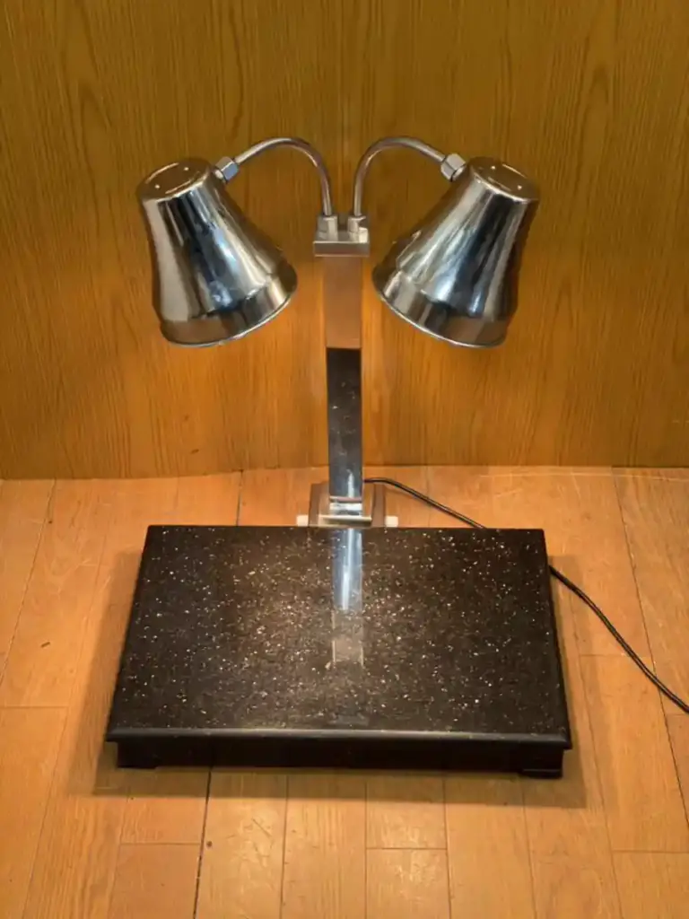 清水食器製のヒートランプウォーマー